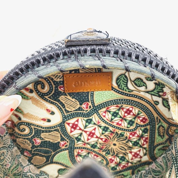 Amerii Boho Rattan Round Crossbody - Picture 5 of 9